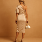 dress styled for formal occasion