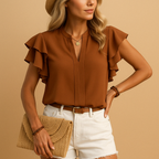 tailored fit detail on blouse